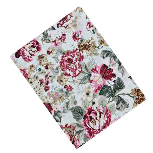 Cotton Double Flat Sheet – Soft & Durable, Raana