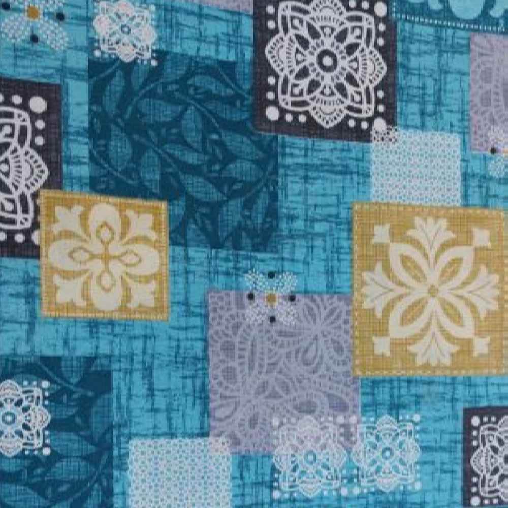 Cotton Single Flat Sheet – Soft & Durable, Sea