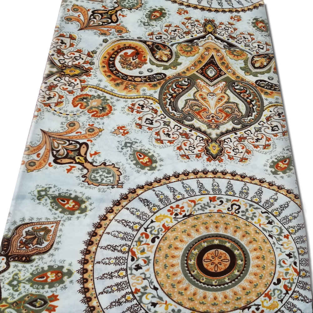 Cotton Single Flat Sheet – Soft & Durable, Tradition