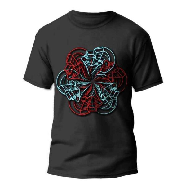 Abstract Faces Art T-Shirt – Model Faces | Artistic Graphic Tee