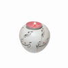 Set of 2 Plaster Tealight Candle Holder Model Ashoob
