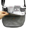Bohemian Crossbody Shoulder Bag & Shawl Set with Cute Cat Pattern