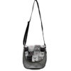 Bohemian Crossbody Shoulder Bag & Shawl Set with Cute Cat Pattern
