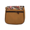 Bohemian Crossbody Shoulder Bag & Shawl Set with Fox Motif