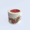 Plaster Tealight Candle Holder Model Gol