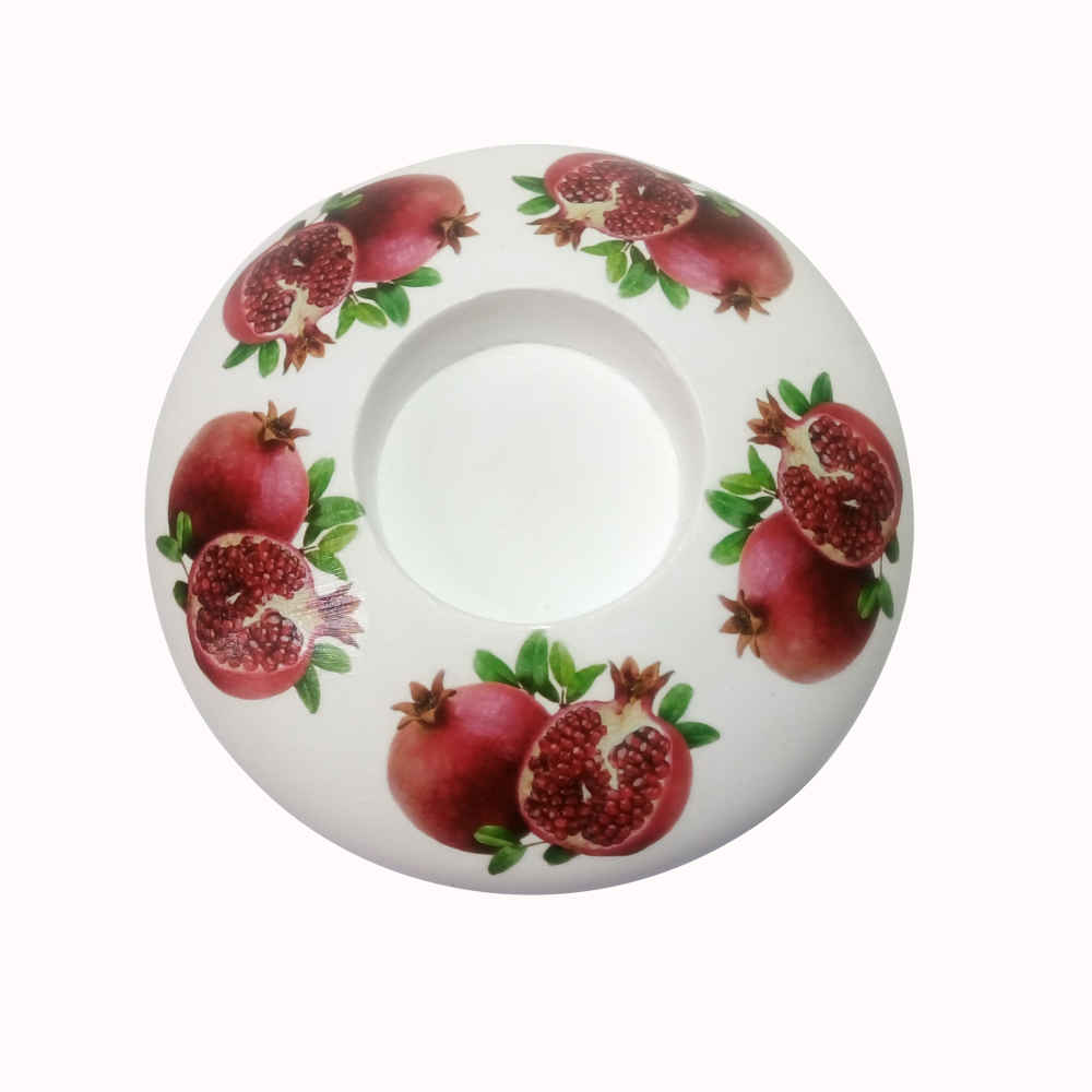 Plaster Tealight Candle Holder Model Yalda