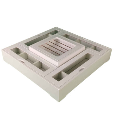 Wooden Tea Bag Organizer Box with Warmer Hasti