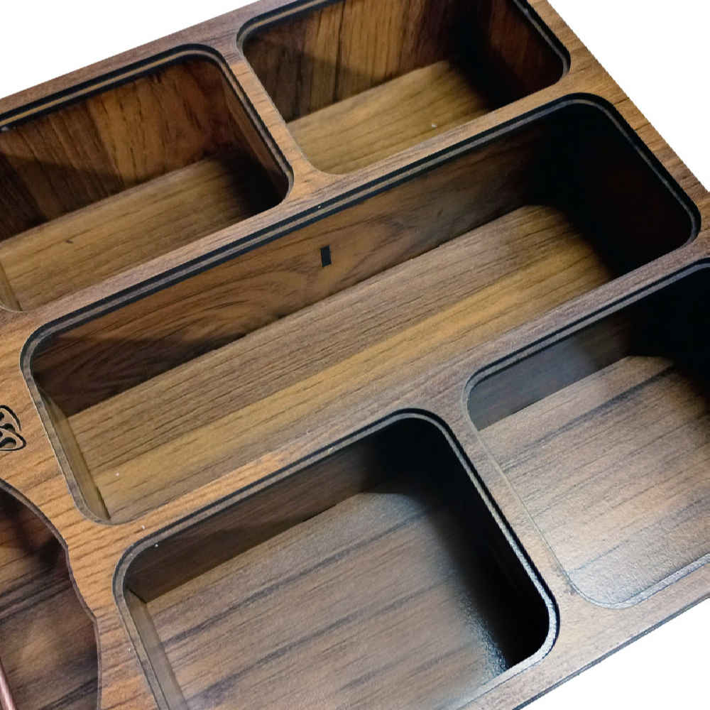 Tea Organizer with Built-In Warmer – Janan Model