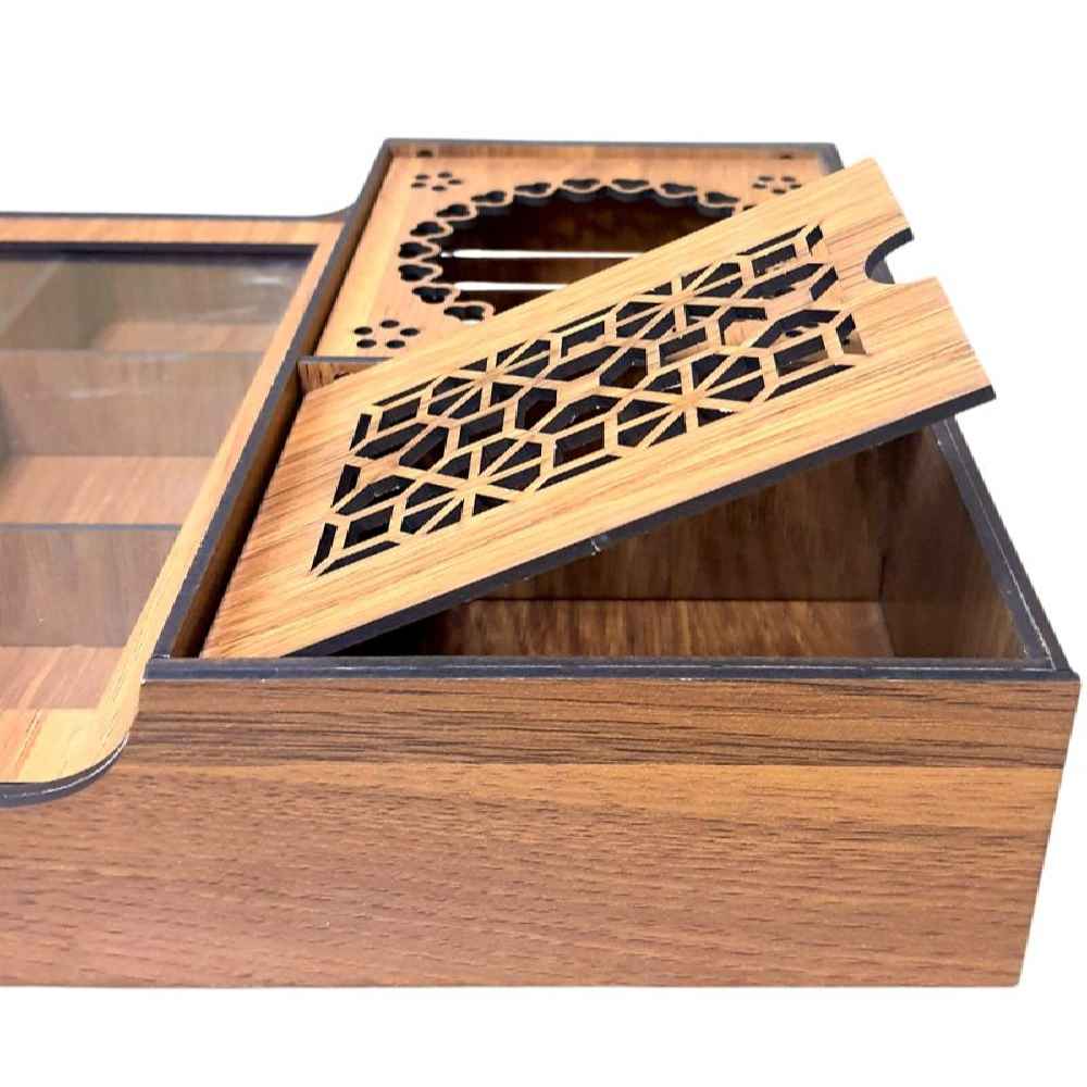 Tea Organizer with Warmer – Maneli Model