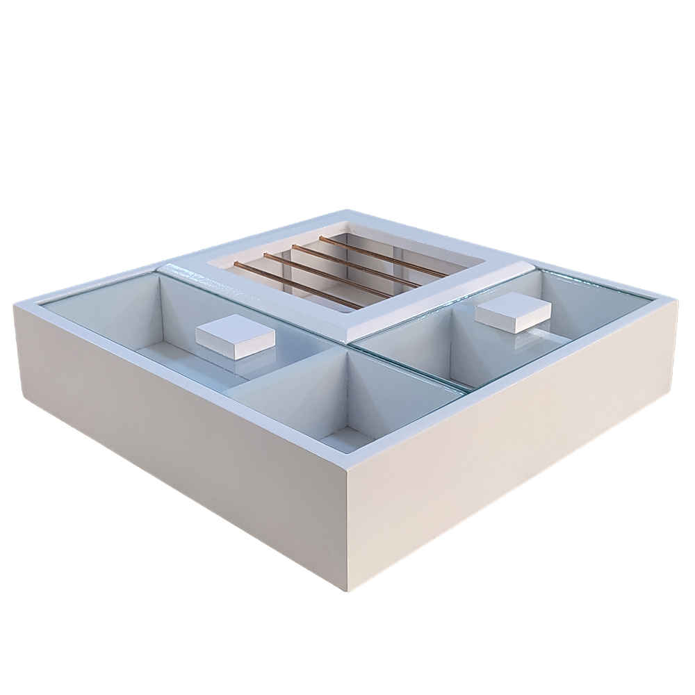 Wooden Tea Bag Organizer Box with Warmer Maral