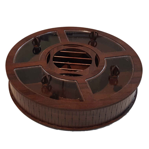 Candle-Warming Tea Organizer – Stylish and Useful