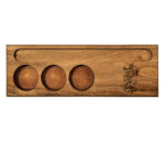 Rustic Wooden Tealight Candle Holder Table Decor Persian Doost