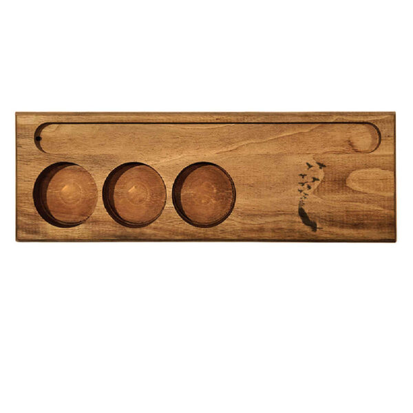 Rustic Wooden Tealight Candle Holder Table Decor Persian Par