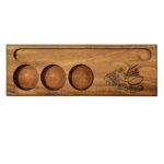 Rustic Wooden Tealight Candle Holder Table Decor Persian Van Yakad