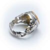 Islamic Yemeni Aqeeq Silver Ring for Men Al Ikhlas