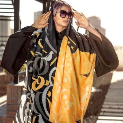 Persian Printed Shawl Artistic & Lightweight Eshgh