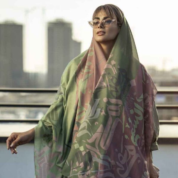 Persian Printed Shawl Artistic & Lightweight Hiva