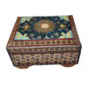 Handcrafted Wooden Jewelry Box with Persian Khatam Design - Javaher