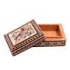 Handcrafted Wooden Jewelry Box with Persian Khatam Design - Narges