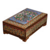 Handcrafted Wooden Jewelry Box with Persian Khatam Design - Parastoo