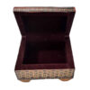 Handcrafted Wooden Jewelry Box with Persian Khatam Design - Soraya