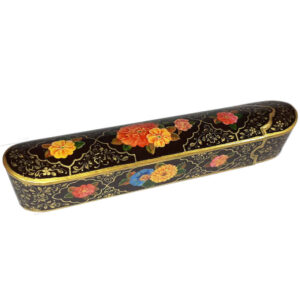 KhatamKari Wooden Pen & Pencil Case Dark