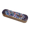 Wooden Pencil Box Handcrafted with Persian Khatamkari Art Razieh