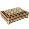 Wooden Business Card Box Inspired by Persian Khatamkari Art Dorra