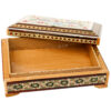 Persian Wooden Playing Card Box - Khatam Enameled Homa