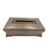 Handcrafted Persian Wooden Tissue Box Cover – Khatamkari Atash