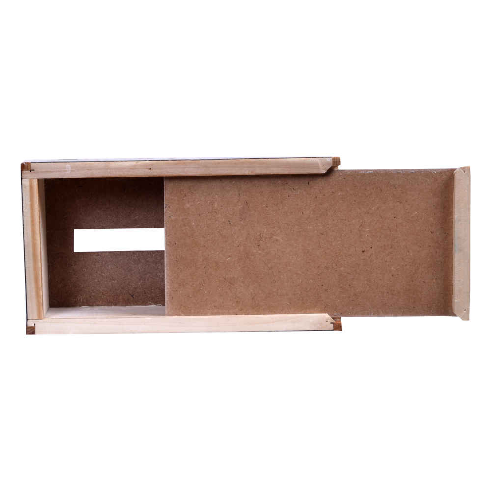Handcrafted Persian Wooden Tissue Box Cover – Khatamkari Bita