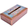 Handcrafted Persian Wooden Tissue Box Cover – Khatamkari Chakavak