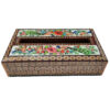 Handcrafted Persian Wooden Tissue Box Cover – Khatamkari Chavosh