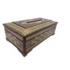 Handcrafted Persian Wooden Tissue Box Cover – Khatamkari Parsa