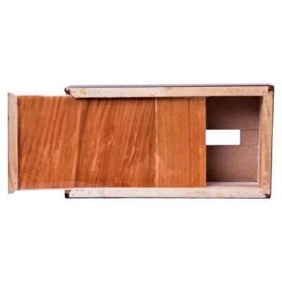 Handcrafted Persian Wooden Tissue Box Cover – Khatamkari Parva