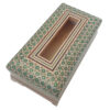 Handcrafted Persian Wooden Tissue Box Cover – Khatamkari Peyman