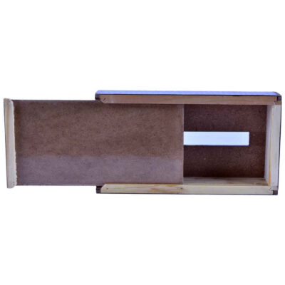 Handcrafted Persian Wooden Tissue Box Cover – Khatamkari Sorena