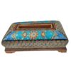 Handcrafted Persian Wooden Tissue Box Cover – Khatamkari Tara