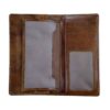 Persian Leather Long Wallet for Men with Kohan Design