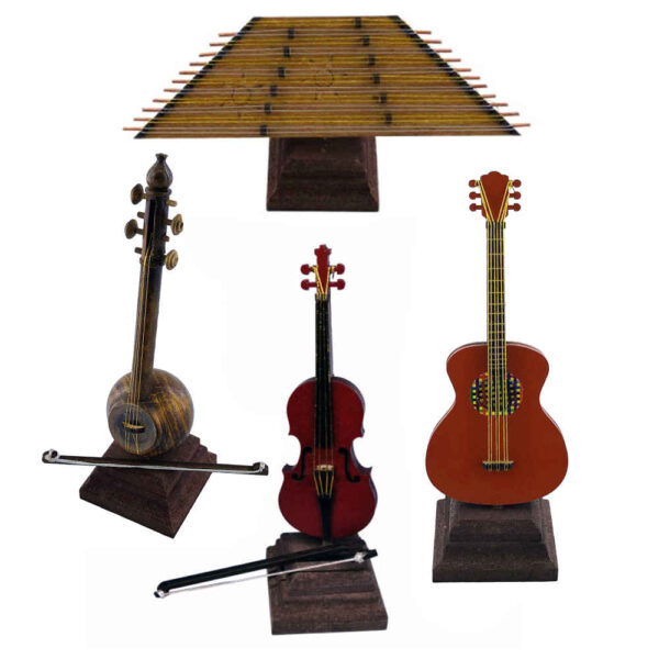 Maquette Model Kit: Persian Musical Instruments Replica Set