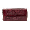 Persian Leather Long Wallet for Women with Tajli Design