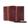 Persian Leather Long Wallet for Women with Tajli Design