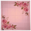 Floral Print Summer Scarf for Women - Luxe and Vibrant Rose Design