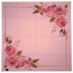 Floral Print Summer Scarf for Women - Luxe and Vibrant Rose Design