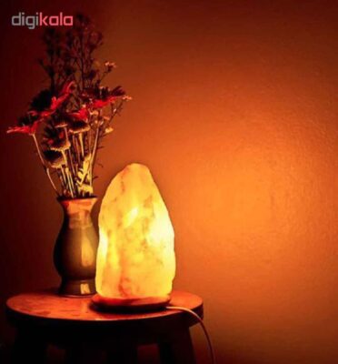 Persian Glow Salt Lamp – Handcrafted Deform Design