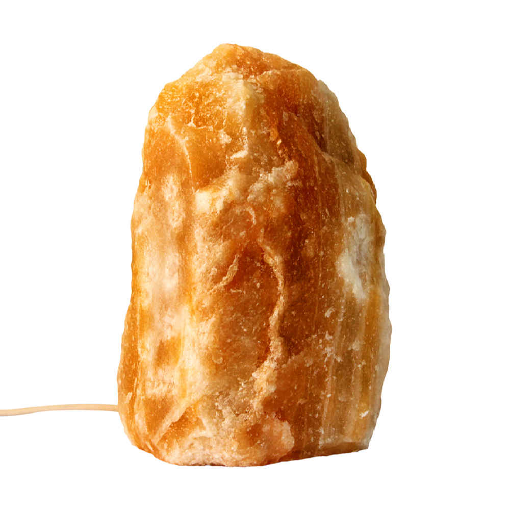 Persian Glow Salt Lamp - Handcrafted Deform Design