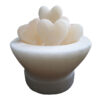 Persian Bowl Salt Lamp - Love Model with Heart-Shaped Salt Chunks