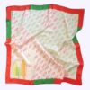 Silk Mini Scarf for Women - Artistic Luxe & Vibrant Design Paeezan