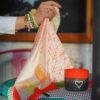 Silk Mini Scarf for Women - Artistic Luxe & Vibrant Design Paeezan