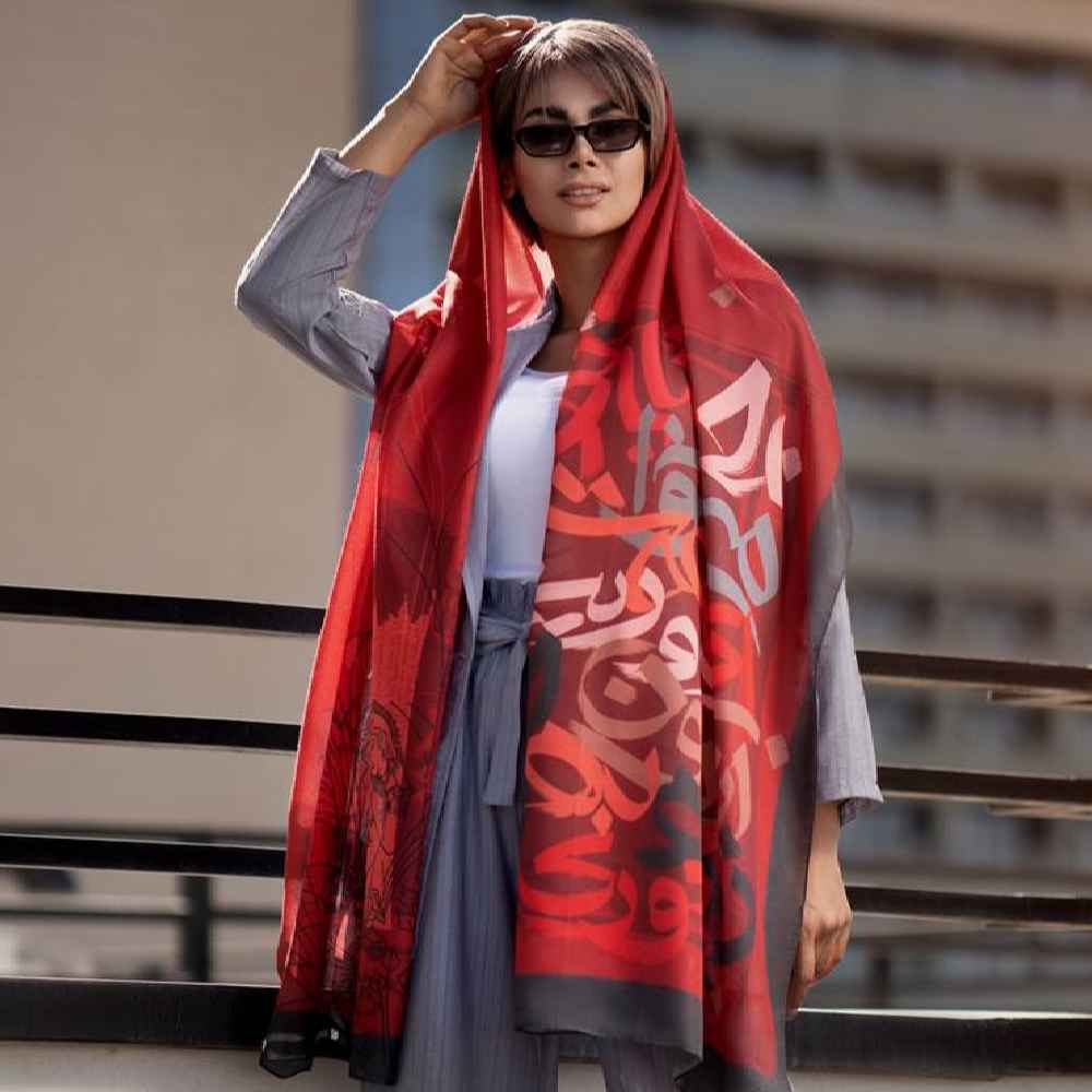 Persian Printed Shawl Artistic & Lightweight Bita